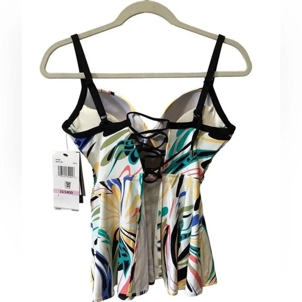 NWT Coco‎ Reef swimming top size 32-34 DD - Picture 2 of 5